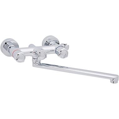 Под заказ Смеситель W.Zorge ванна маховик металл., переключ. к/б., излив 30 см