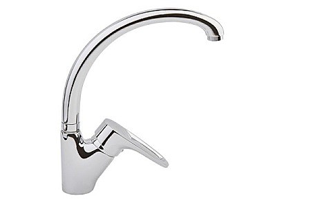 Под заказ Смеситель ОПТИМА кухня 40 мм, ручка боковая