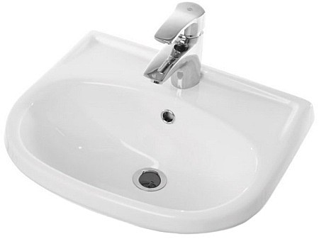 Умывальник Комфорт 47 без крепления, без пьедестала Sanita