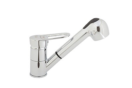 Под заказ Смеситель ОПТИМА кухня 40 мм, выдвижная лейка