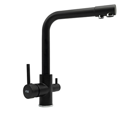 Под заказСмеситель ОПТИМА кухня 35 мм, с выходом под фильтр, ЧЕРНЫЙ