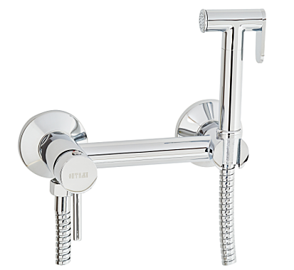 Под заказ Смеситель ОПТИМА биде 25мм, пристенный с гигиеническим душем