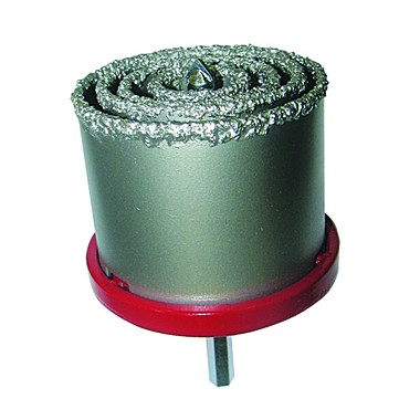 Набор корончатых сверл с карбидным напылением (набор 4 шт 33,53,67,83мм), Бибер