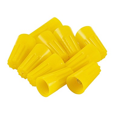 Соединительный изолирующий зажим СИЗ 4 (скрутка) (3,5-11,0 кв.мм), желтый, IP30 (уп.50шт)