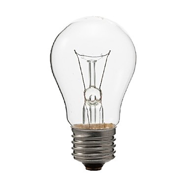 Лампа накаливания Е27, груша, 60Вт, 230В, прозрачная
