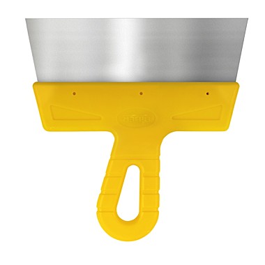 Шпатель фасадный МАСТЕР нерж. сталь, желтая рукоятка 200мм