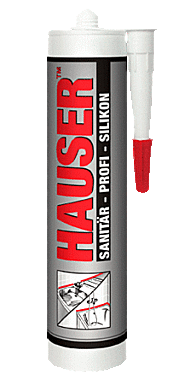 Герметик силиконовый Hauser санитарный (0,260 л)
