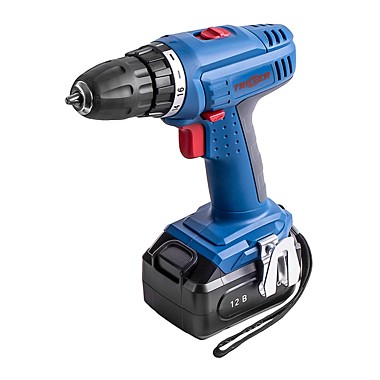 Дрель аккумуляторная/шуруповерт Trigger 20001 10мм 12V 2аккум (1,5Ач) кейс