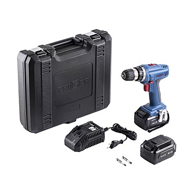 Дрель аккумуляторная/шуруповерт Li-ion Trigger 20103 13мм 18V 2аккум (1,5Ач) кейс